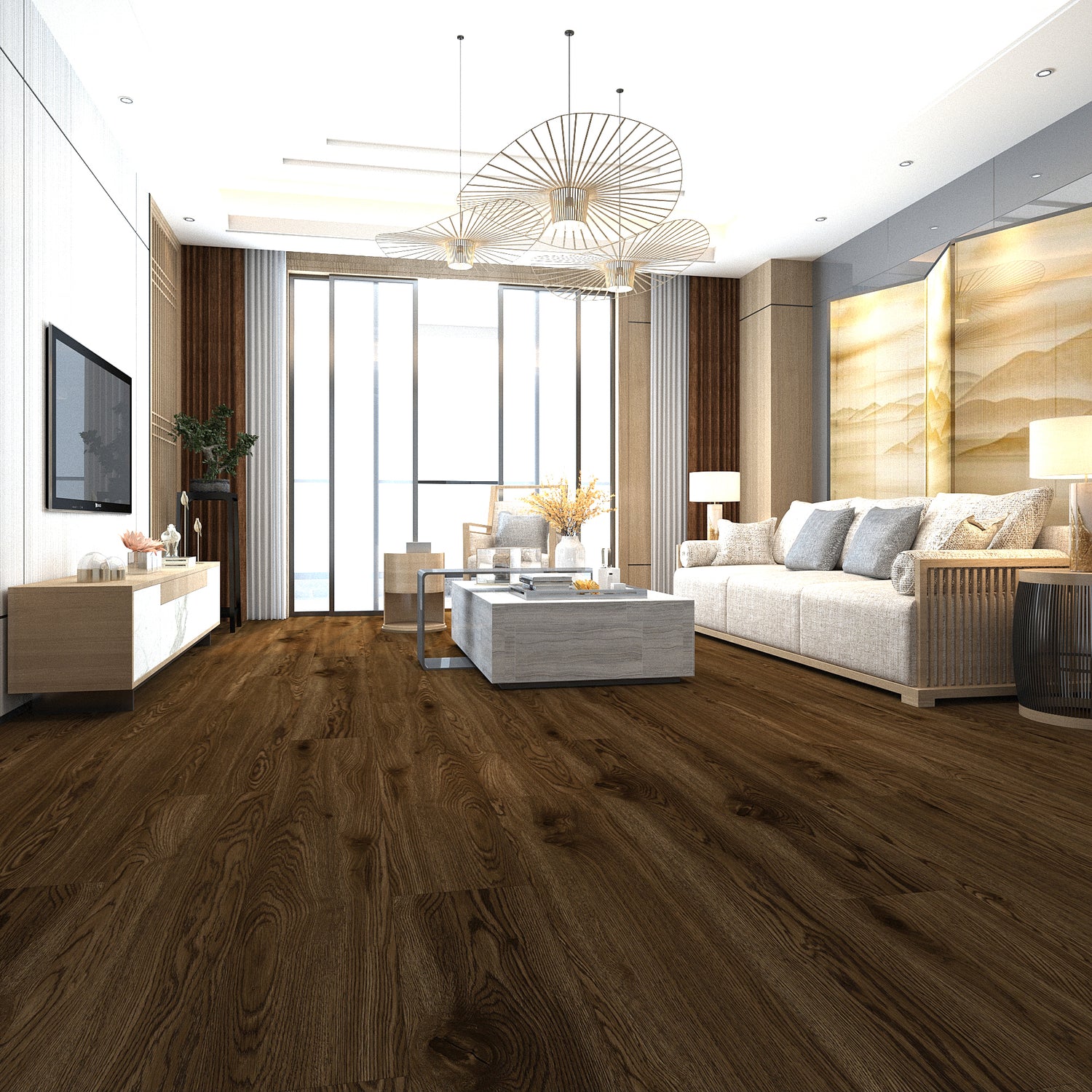 פרקט פישבון SPC דגם STHB1151