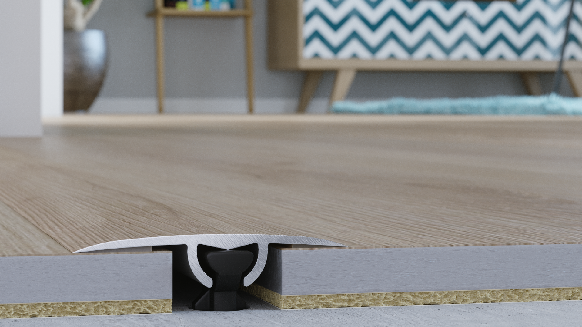 סף חצי ירח רוחב 3 ס"מ דגם LINGBURG OAK