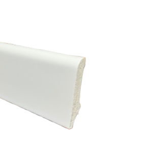 פנל פולימרי לבן גובה 6 ס"מ מעוגל