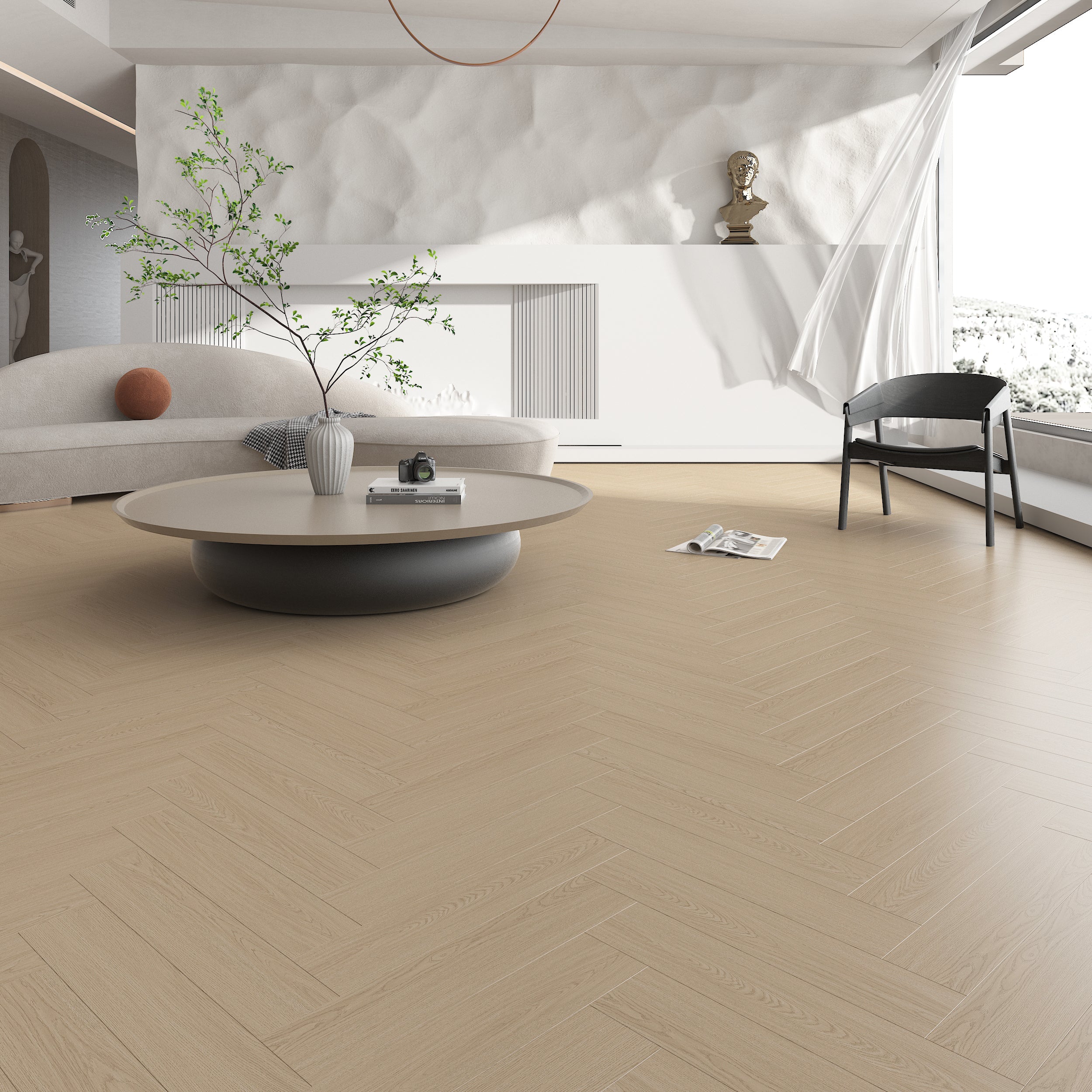 פרקט פישבון SPC דגם STHB1157