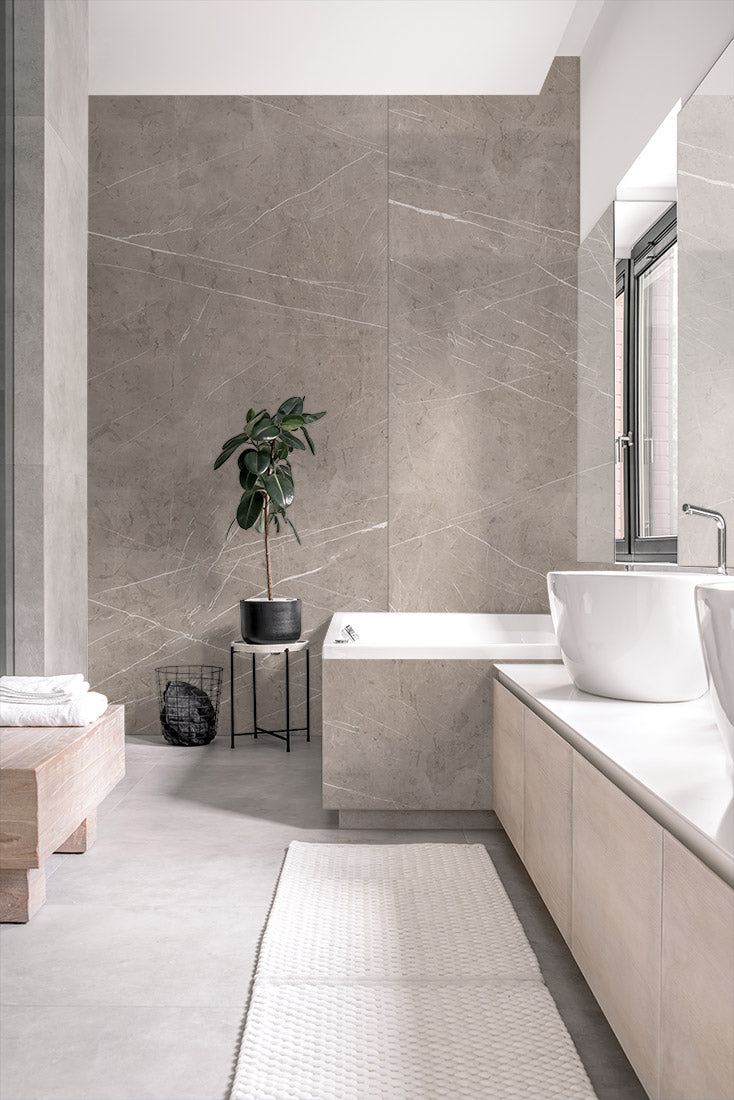 חיפוי קיר דגם Beige Pietra Marble