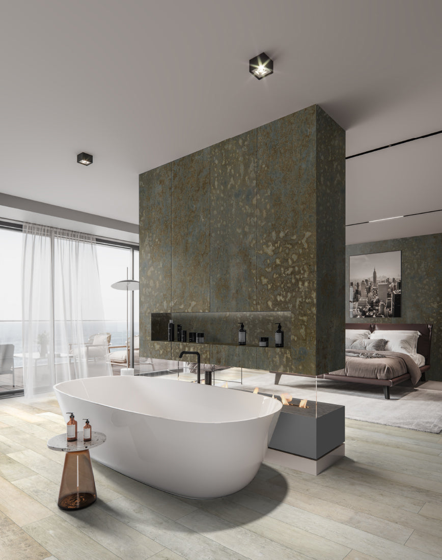 חיפוי קיר דגם Copper Lamiera