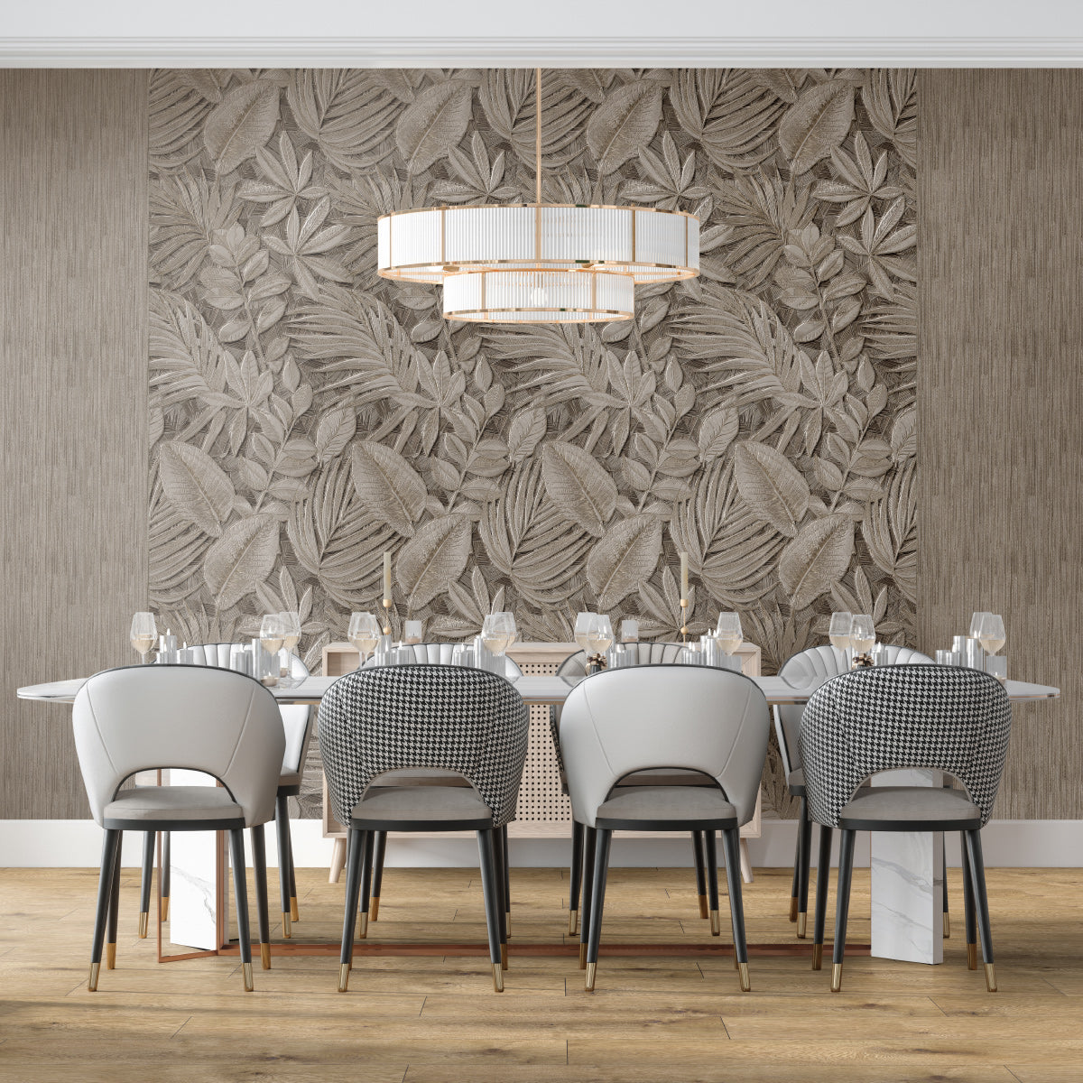 חיפוי קיר דגם Mink Plant B