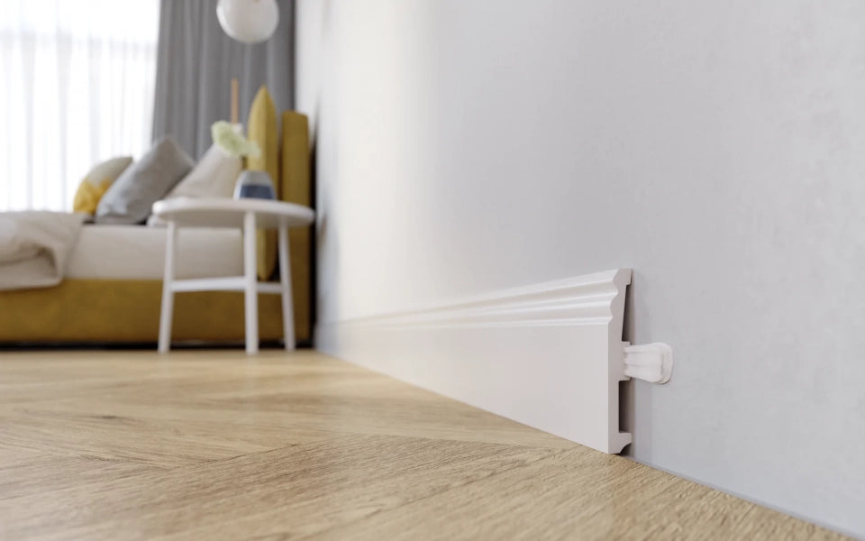 פנל פולימרי לבן גובה 10 ס"מ מקור ציפור אמריקאי