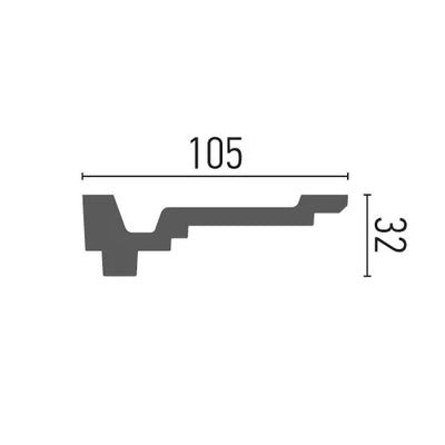 Модель карниза SC030