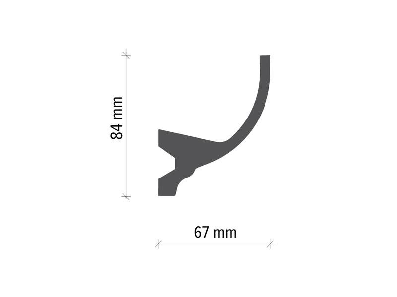 Модель карниза SC004