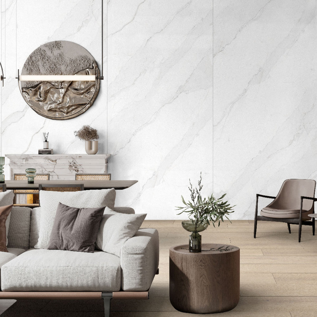 חיפוי קיר דגם Calacatta Olympus